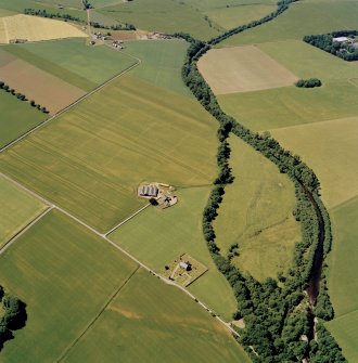 Oblique aerial photograph