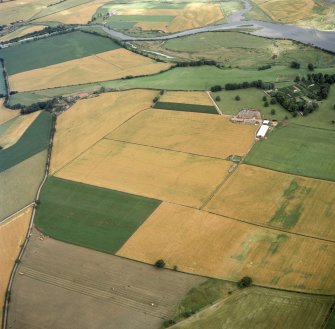 Oblique aerial photograph