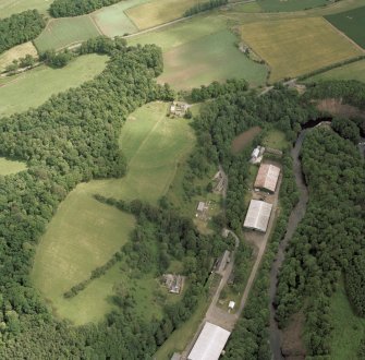 Cromwell Park. Oblique aerial view.
