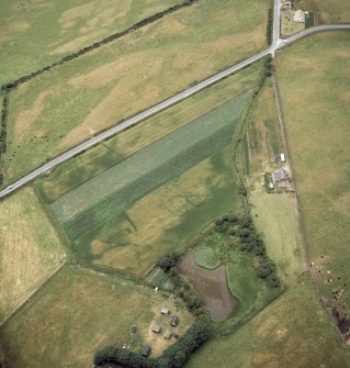 Oblique aerial photograph