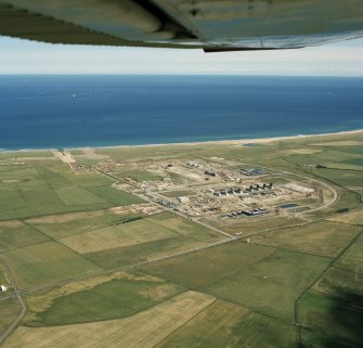 Oblique aerial photograph