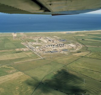 Oblique aerial photograph