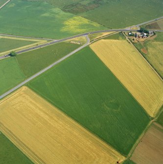 Oblique aerial view