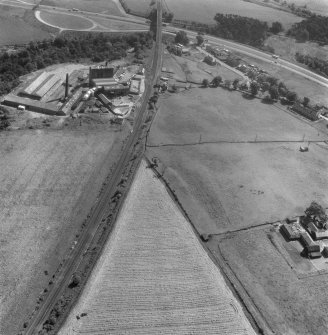 Oblique aerial photograph