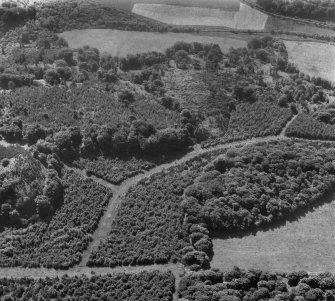 Oblique aerial view