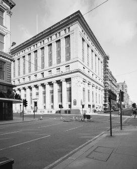 Glasgow, St Vincent Street / Renfield Street. Union Bank. General view from SE.