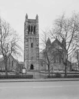 Glasgow, 351 Kilmarnock Road, St. Margaret's Episcopal Church.
General view from West.