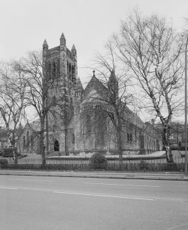 Glasgow, 351 Kilmarnock Road, St. Margaret's Episcopal Church.
General view from South-West.