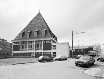 Glasgow. 759 Argyle Street, Anderston Kelvingrove Church. General view from East