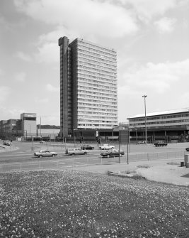 Glasgow, 843 Crow Road, Anniesland Cross.
General view from South-West.