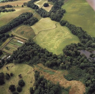 Oblique aerial view