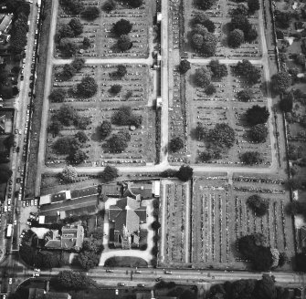 General oblique aerial view.