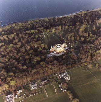 Oblique aerial view.