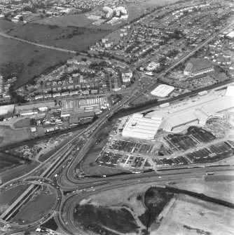 Edinburgh, The Gyle.
Aerial view with shopping centre.