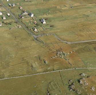 Oblique aerial view of Callanish.