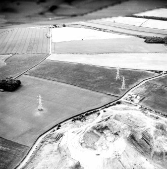 Oblique aerial photograph