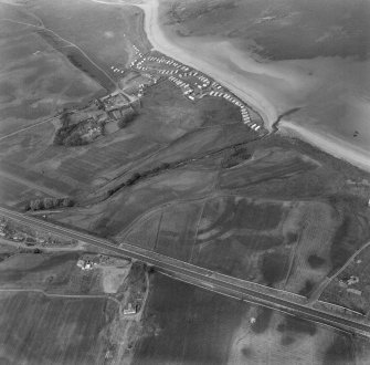 Oblique aerial view.