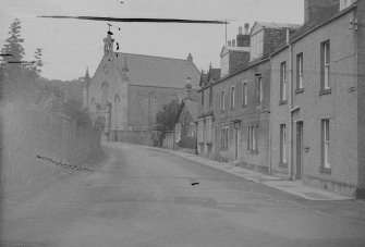 Currie Street, Duns, including view of the United Free Church