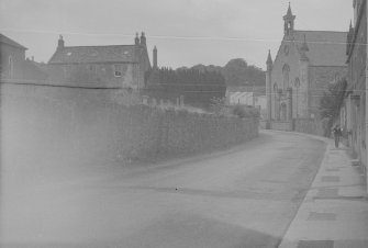 Currie Street, Duns, including view of the United Free Church