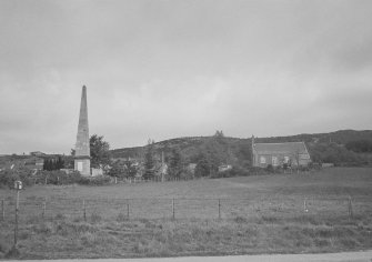Obelisk and Parish Church, Corpach, Lochaber, Highland