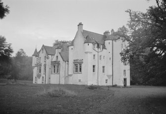 West elevation, Erchless Castle, Struy, Highland