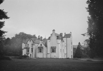 West elevation, Erchless Castle, Struy, Highland