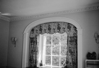 Balblair House detail, dining room window, Inverness, Highland