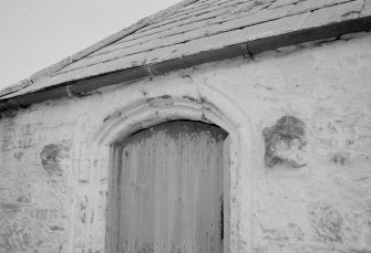 Coshogle Cottage door, Durisdeer Parish, Nithsdale, Clydesdale, D & Gall