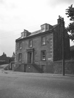 Scan of photograph showing a general view of Thornton House, Milnathort.