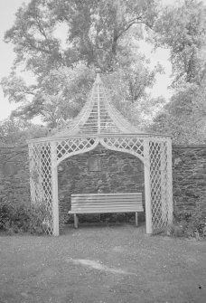 Maxwelton House Garden Seat, Glencairn Parish, Nithsdale Dist, Strathclyde