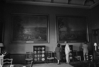 Lochinch Castle Dining room., Inch, Dumfries and Galloway