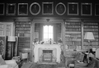 Lochinch Castle library, Inch, Dumfries and Galloway