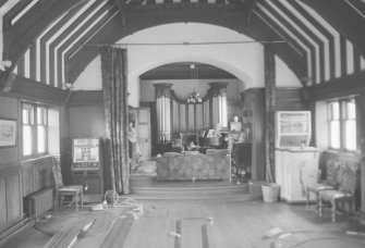 Sorn Castle, Billiard Room. Sorn, East Ayrshire