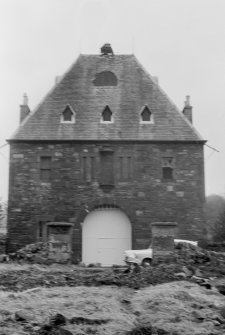 General view of Clock Lodge, Kilmory Castle estate.