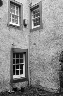 11, 13 College Street - Rear, windows, N E Fife, Fife