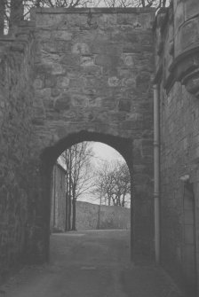 St Leonard's College, Pend Arch, from the W, N E Fife, Fife