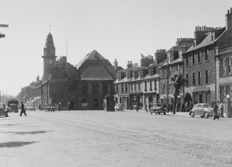 General view of High Street, Musselburgh, from E.