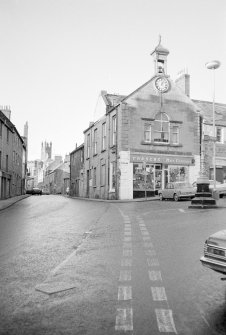 Church Street at junction with High Street, Brechin