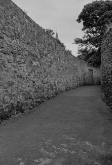 The Hermitage, Back Dykes garden wall, Part of Lovers' Loan, Anstruther Easter parish, Fife