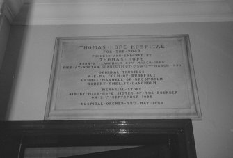 Thomas Hope Hospital, David Street, Langholm