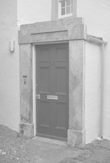 50 High Street- doorpiece, N E Fife, Fife