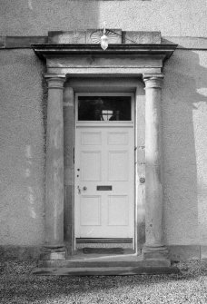 Murrayfield House, James Street doorpiece, N E Fife, Fife