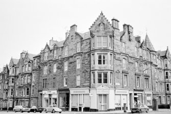 1883. 14 (left), 16, 18, 20, 22 Spottiswoode St. & 75, 73, 71 (right) Warrender Park Road, Edinburgh