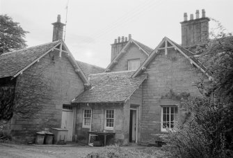 Freelands House rear & S elev., Erskine Parish