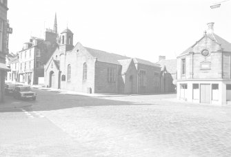 St Andrew's Church and St George's Hall, Baltic Street, Montrose, Angus 