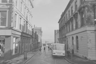 William Street from Cathcart Square, Greenock, Inverclyde 