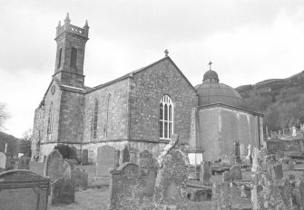 St Munn's Church and rear of Argyll Mausolum, Kilmun, Dunoon and Kilmun, Argyll & Bute 
