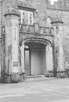 Balloch Castle entrance, Bonhill, West Dunbartonshire