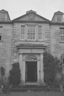 Auchleeks House, doorpiece, Blair Atholl parish, Tayside, Perth & Kinross