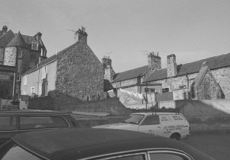 Rear Elevations, 124, 124A and 118, High Street, Forres